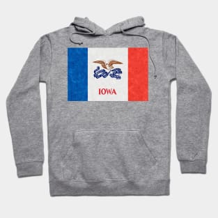 State flag of Iowa Hoodie